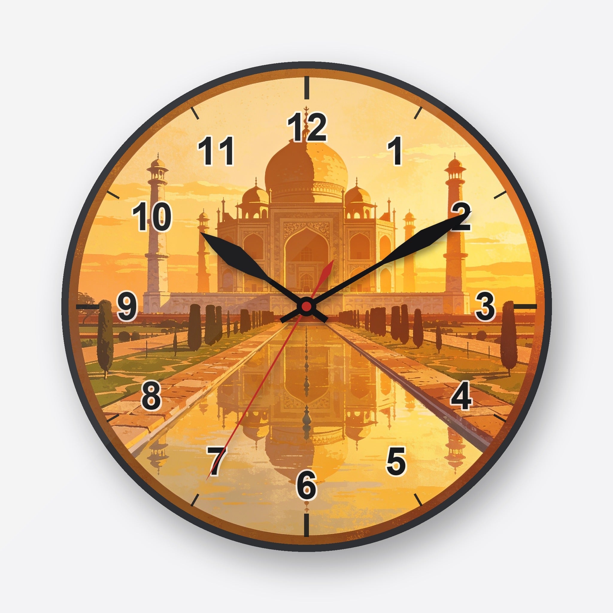Taj Mahal Wall Clock My Wall Clock