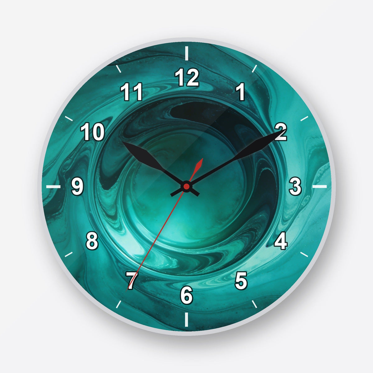 Teal Wall Clock My Wall Clock