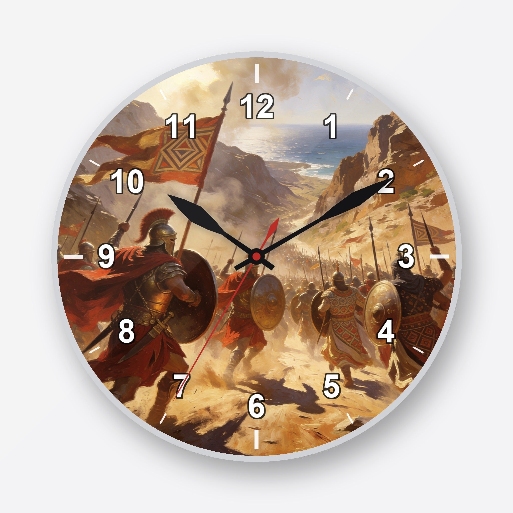 Thermopylae Wall Clock My Wall Clock