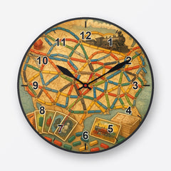 Ticket to Ride Wall Clock My Wall Clock