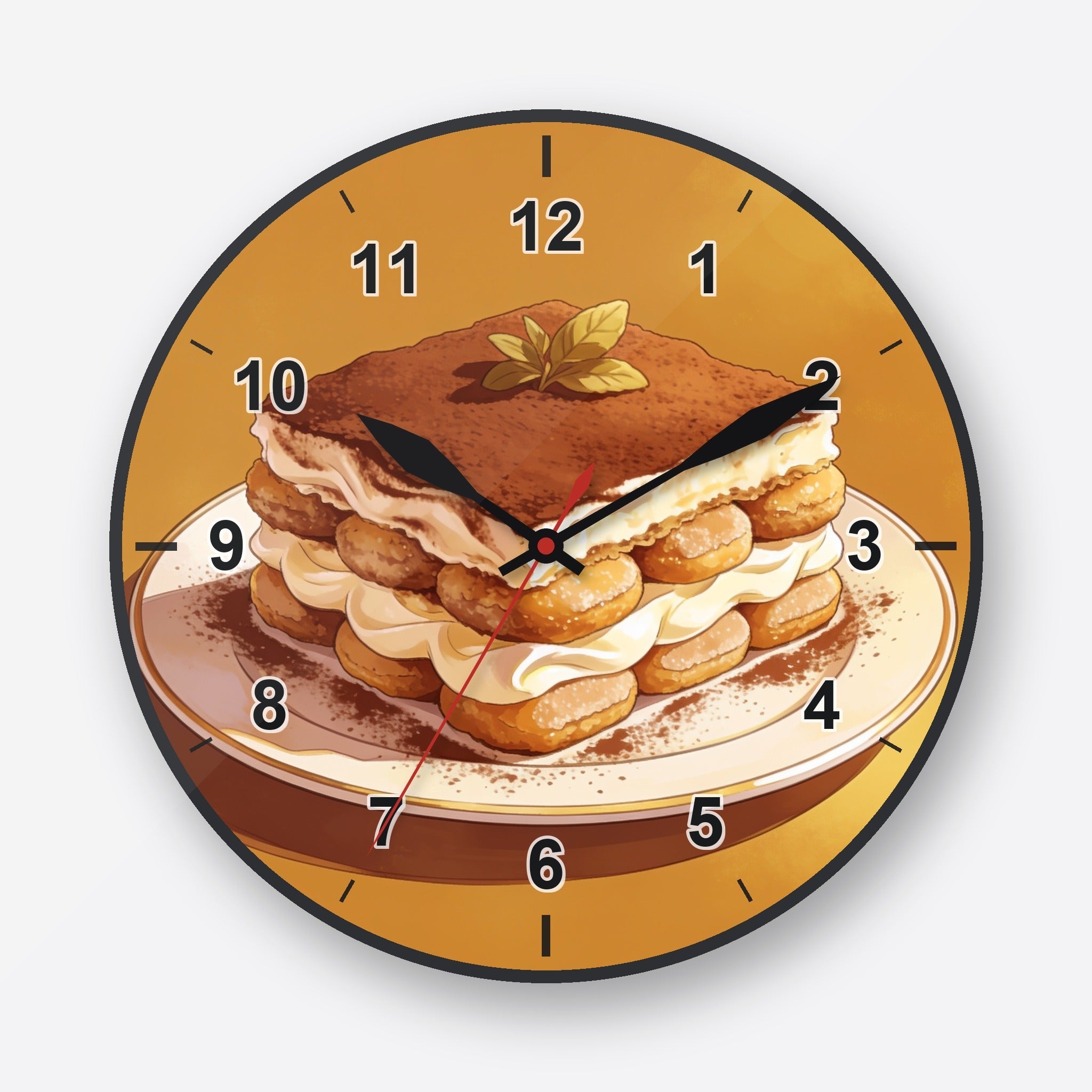 Tiramisu Wall Clock My Wall Clock