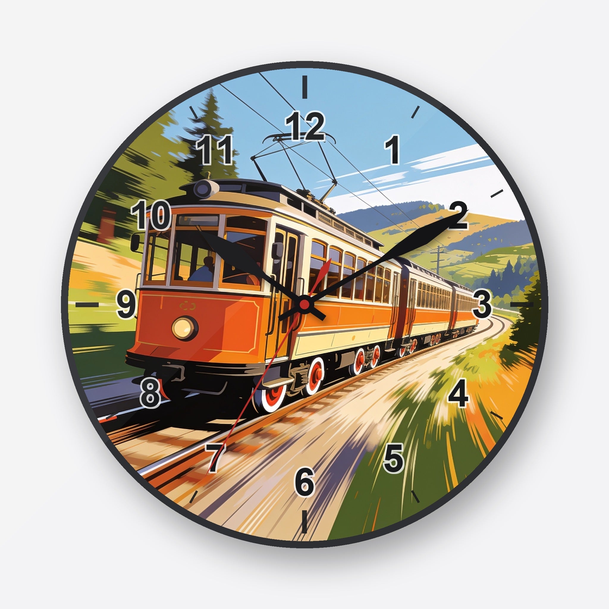 Tram Wall Clock My Wall Clock