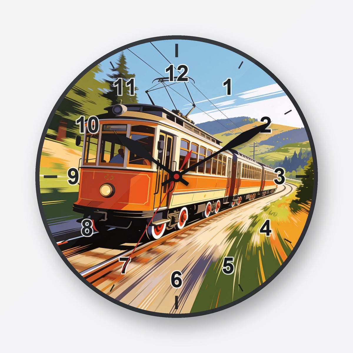 Tram Wall Clock My Wall Clock