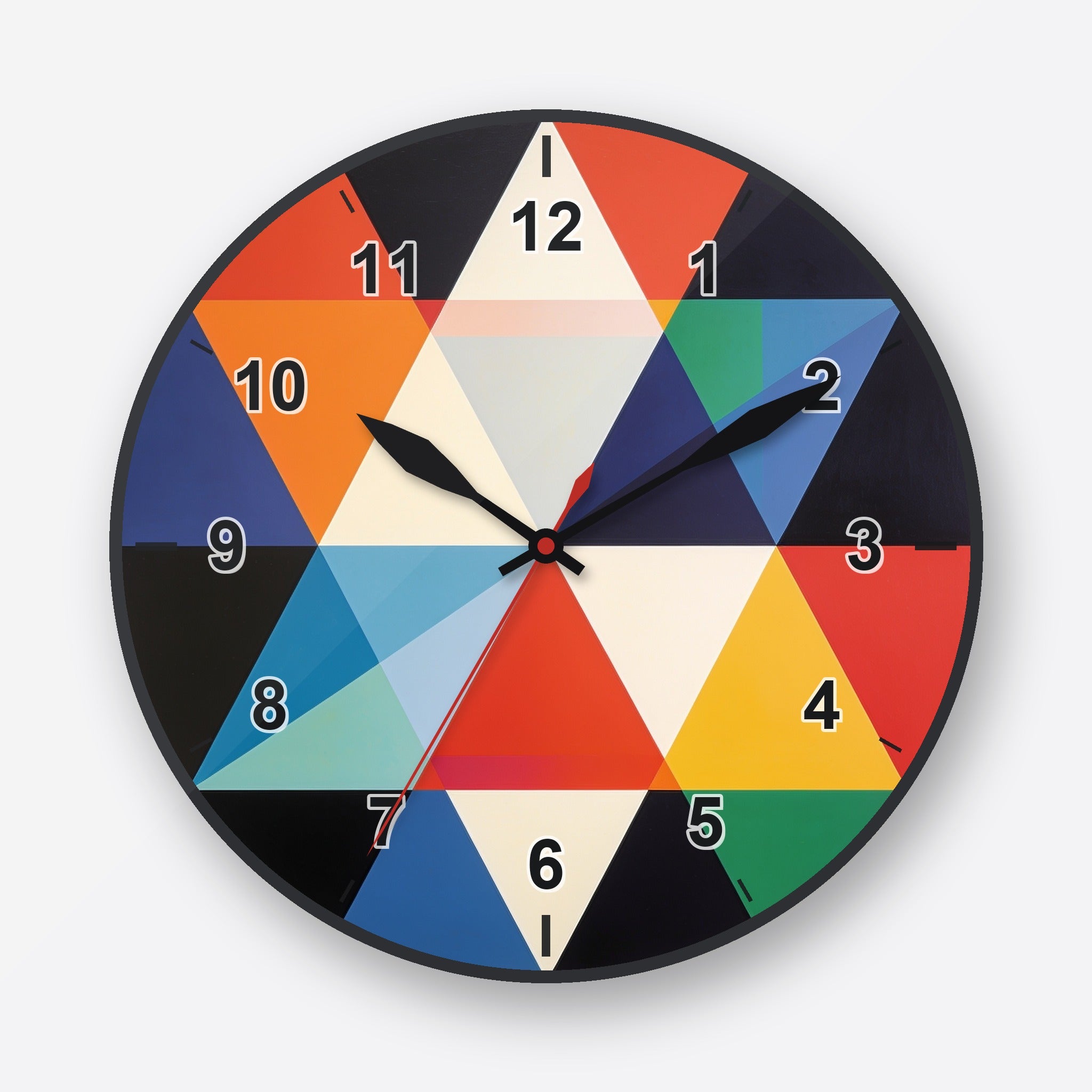 Triangle Wall Clock My Wall Clock
