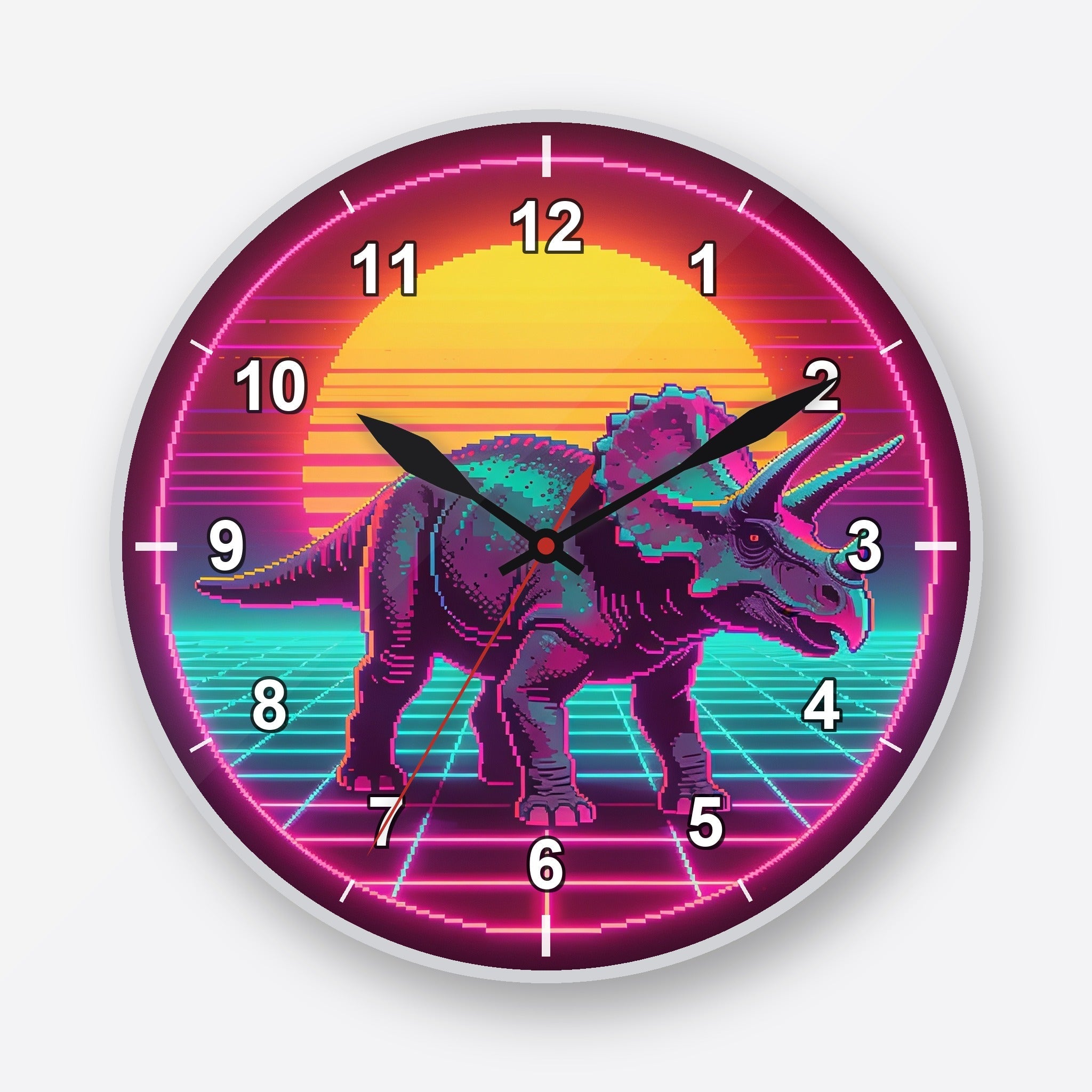 Triceratops Wall Clock My Wall Clock
