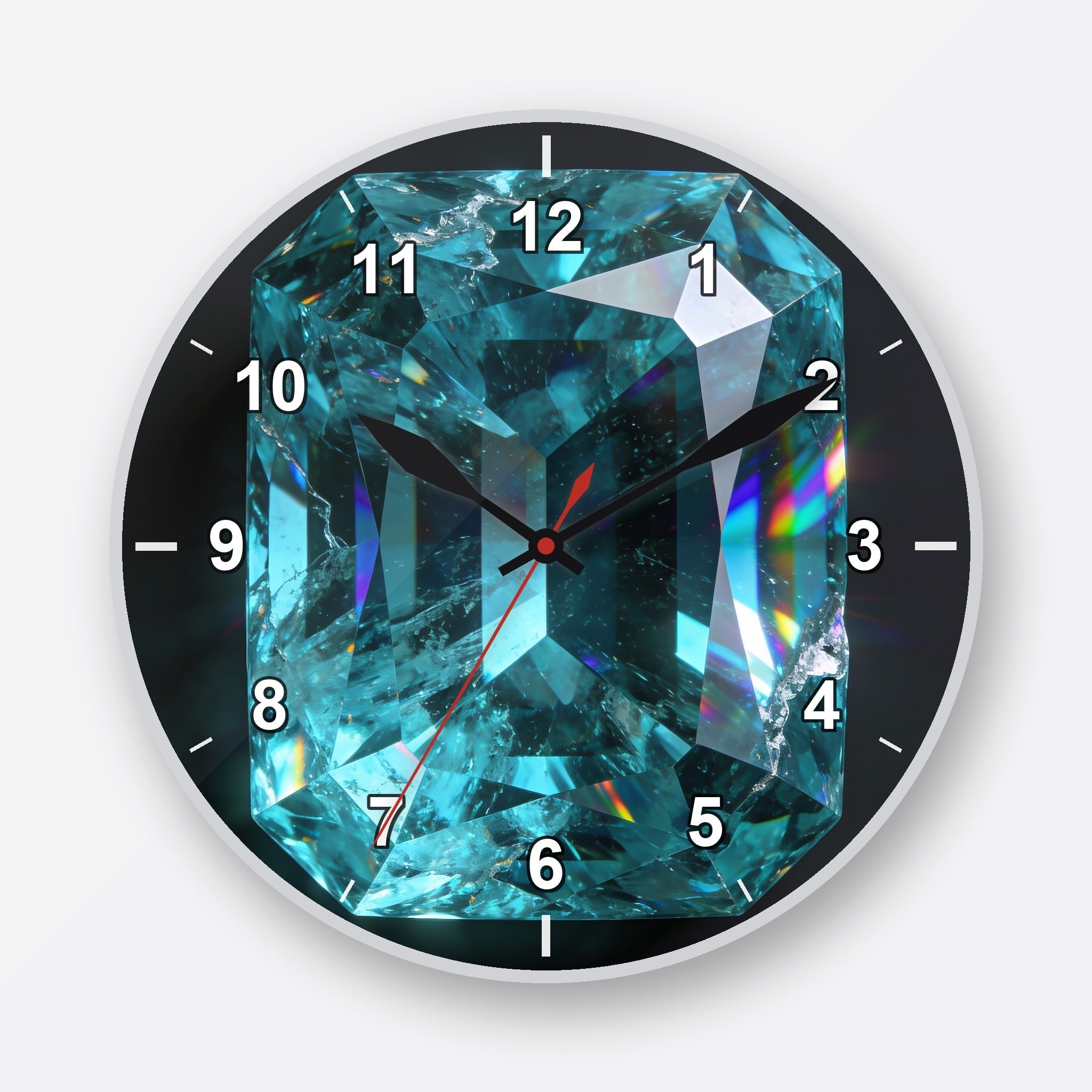 Turquoise Wall Clock My Wall Clock
