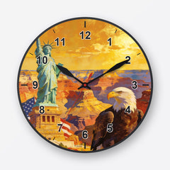 USA Wall Clock My Wall Clock