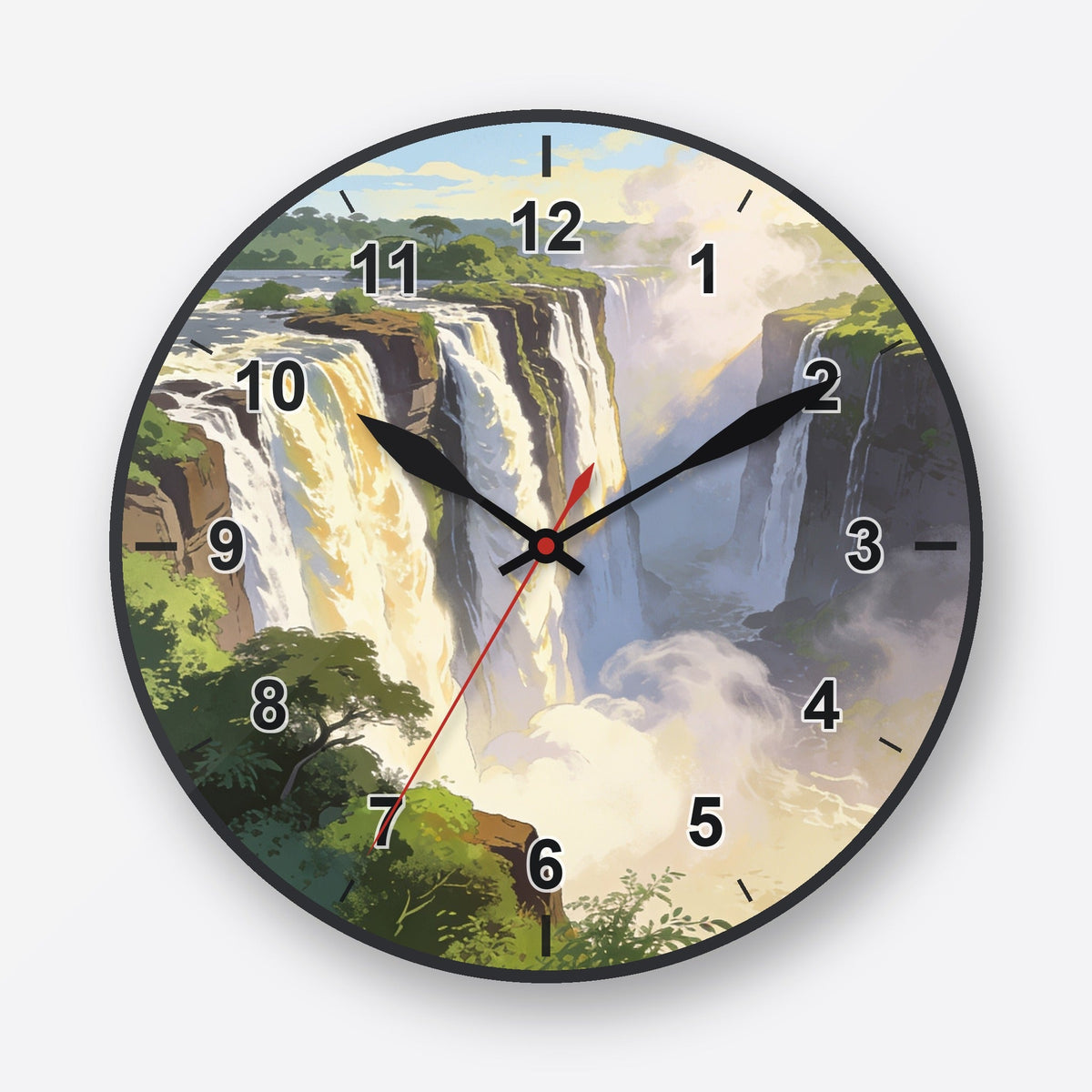 Victoria Falls Wall Clock My Wall Clock