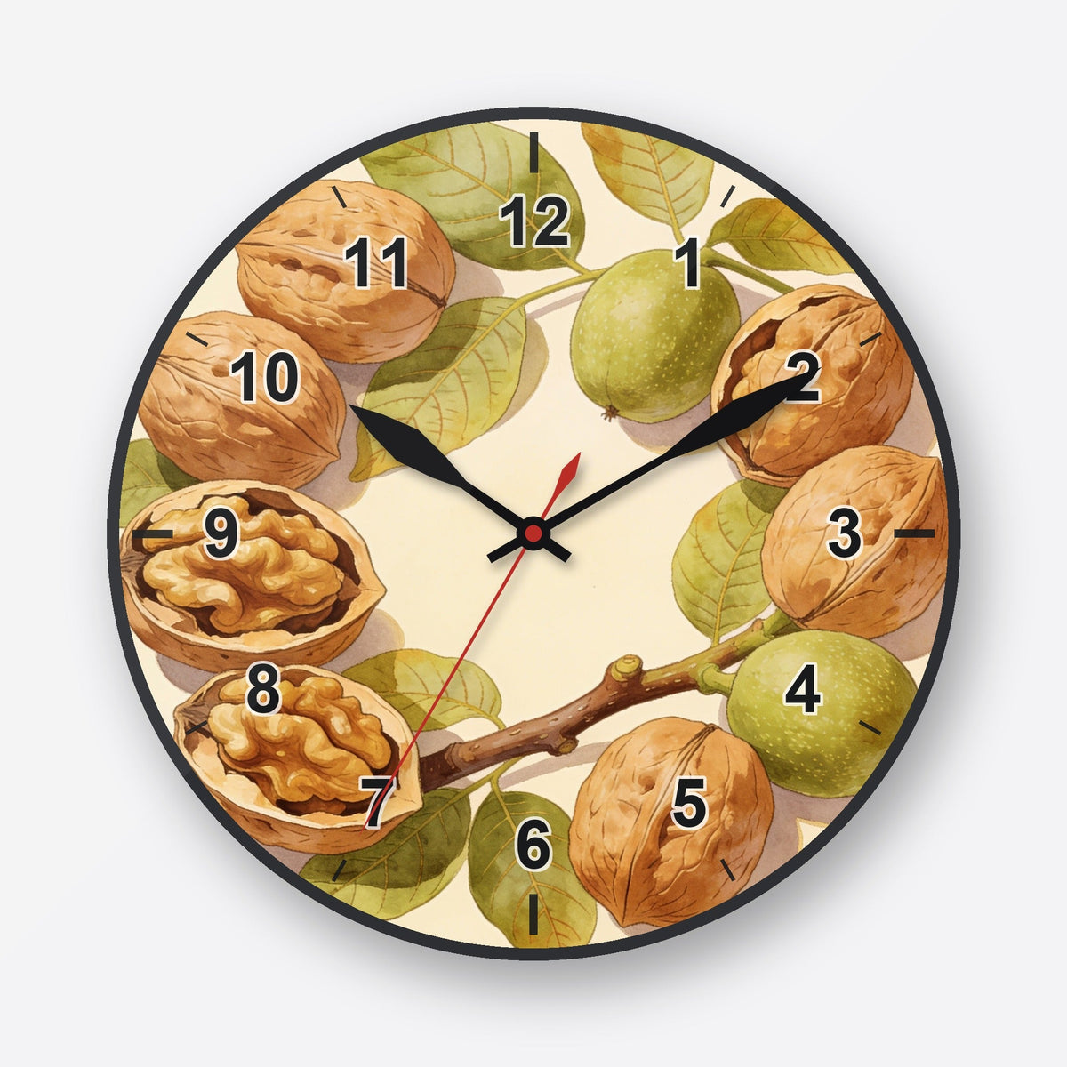 Walnut Wall Clock My Wall Clock