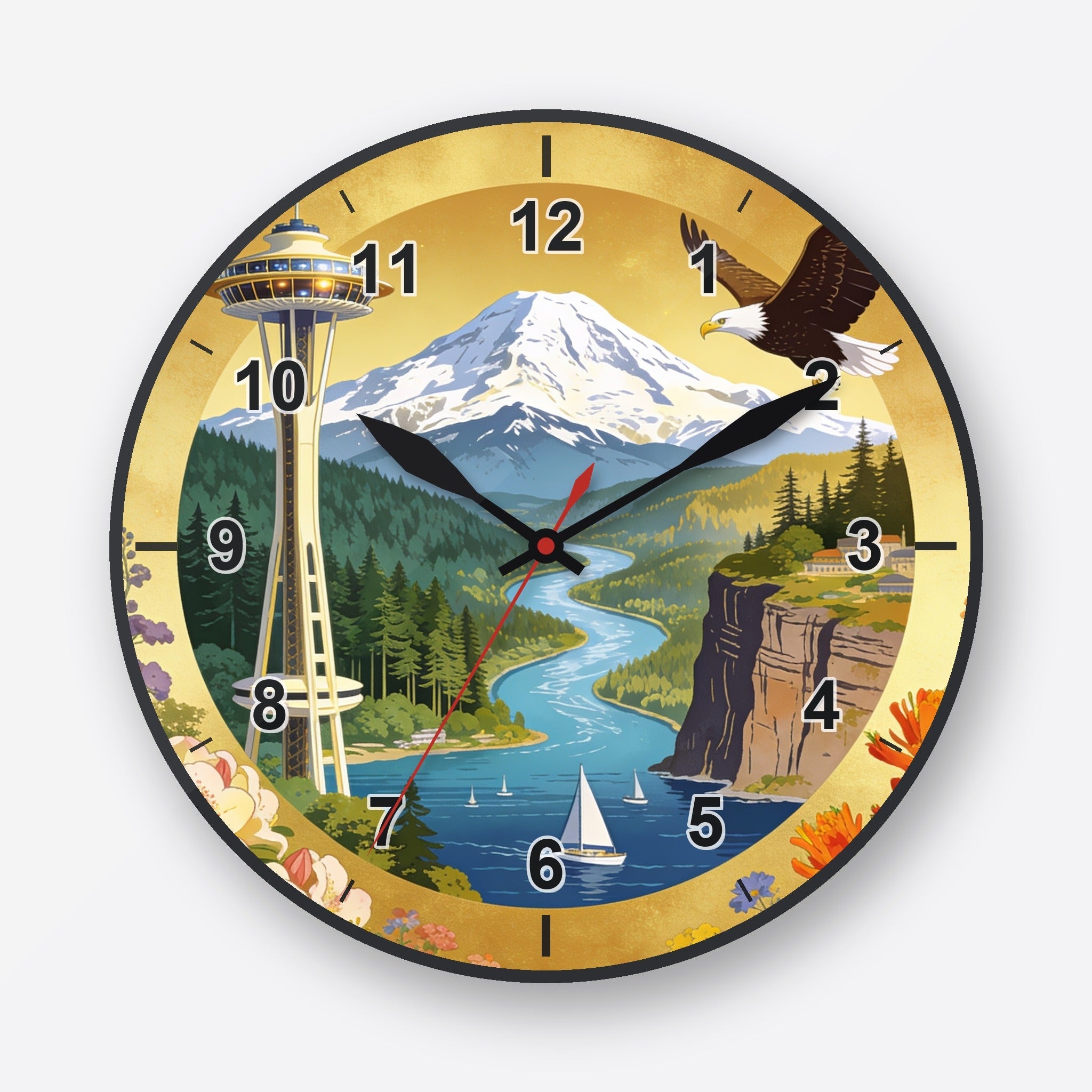 Washington Wall Clock My Wall Clock