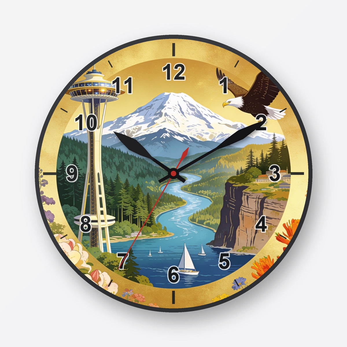 Washington Wall Clock My Wall Clock