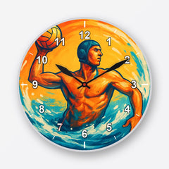 Water Polo Wall Clock My Wall Clock