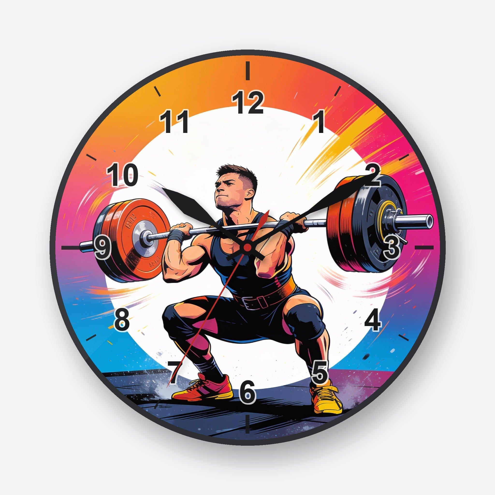 Weightlifting Wall Clock My Wall Clock