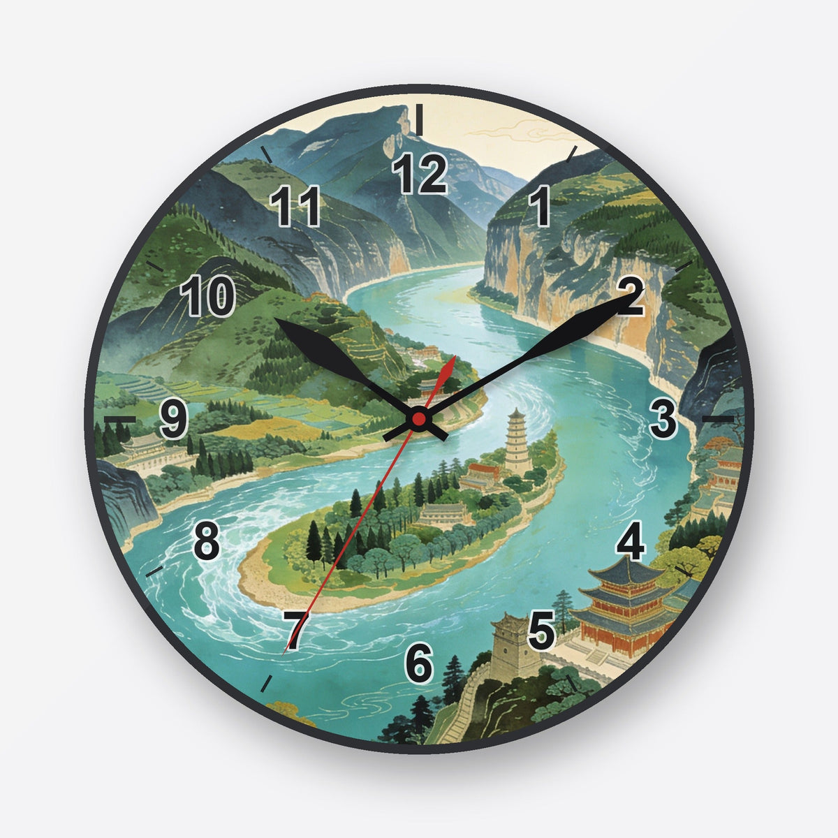 Yangtze Wall Clock My Wall Clock