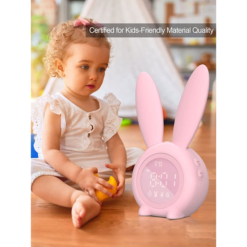 Little Rabbit With Clock Bunny Rabbit Alarm Clock | My-Wall-Clock - My Wall Clock