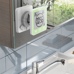 LCD Digital Waterproof  Bathroom Wall Clock My Wall Clock