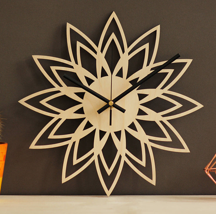 Lotus Flower Wall Clock My Wall Clock