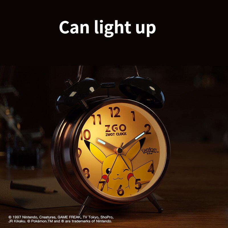 Picachu Clock Pikachu Alarm Clock | My-Wall-Clock - My Wall Clock