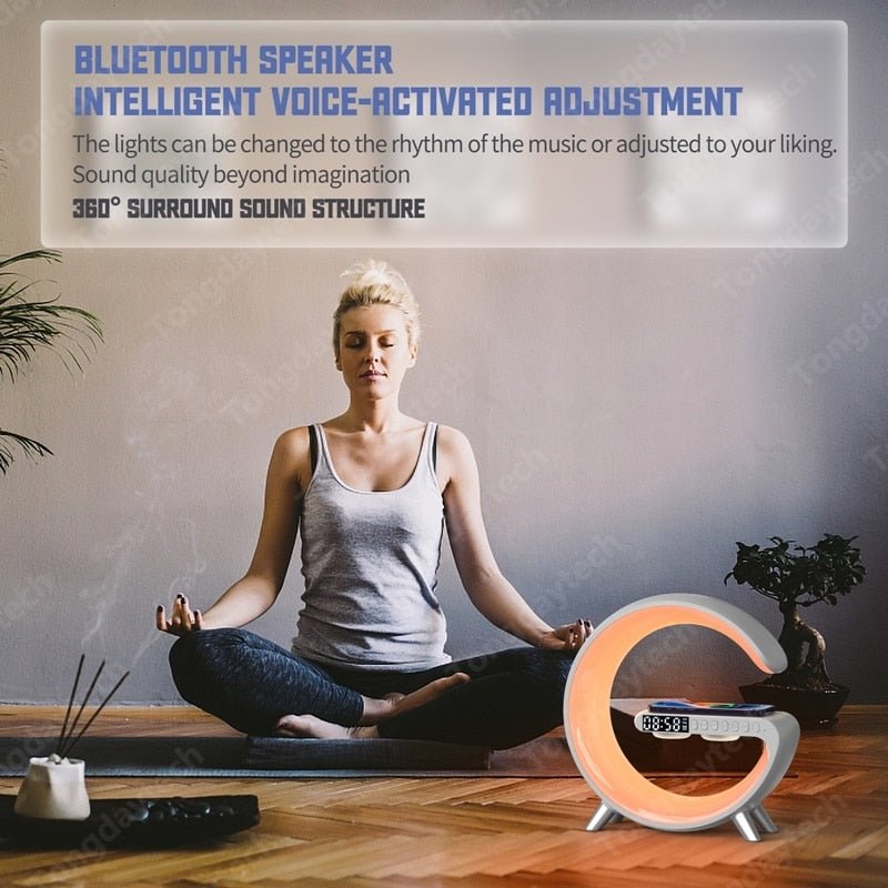 AuraLite™ Multifunctional Atmosphere Lamp My Wall Clock