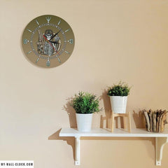 Aviator's Skull Clock My Wall Clock