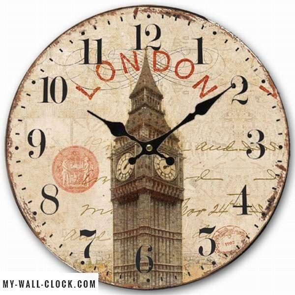 Big Ben Vintage Clock My Wall Clock