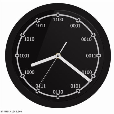 Binary LED Clock My Wall Clock