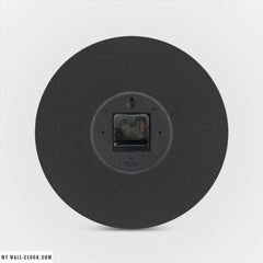 Black Hollowed-Out Scandinavian Clock My Wall Clock
