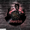 Bruce Lee Vinyl Clock My Wall Clock