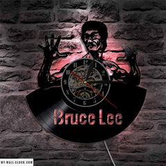 Bruce Lee Vinyl Clock My Wall Clock