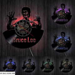 Bruce Lee Vinyl Clock My Wall Clock