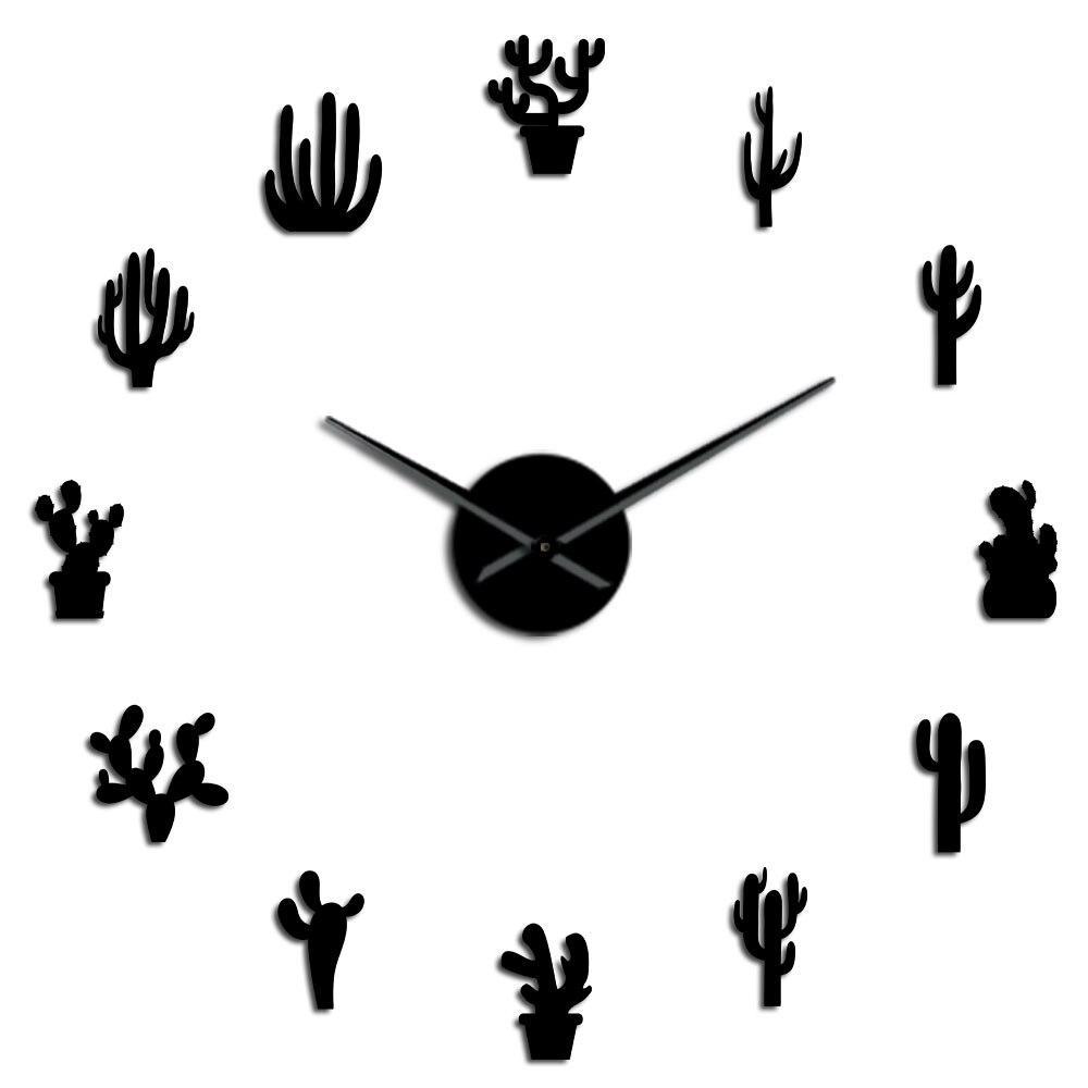 Cactus Giant Wall Clock My Wall Clock