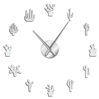 Cactus Giant Wall Clock My Wall Clock