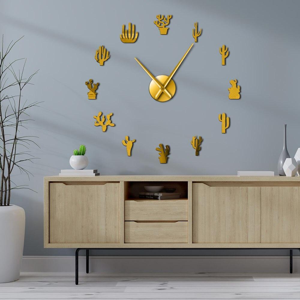 Cactus Giant Wall Clock My Wall Clock