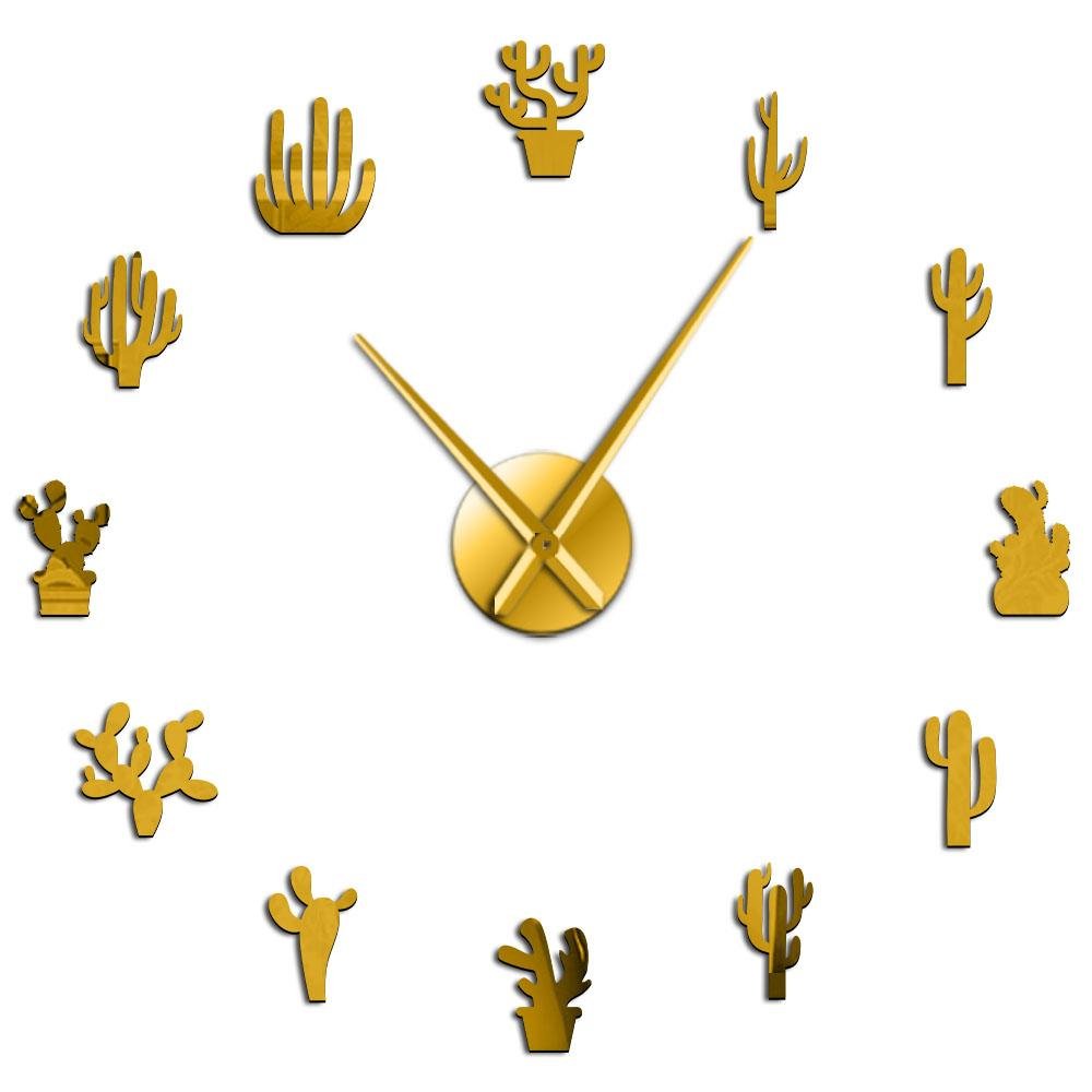 Cactus Giant Wall Clock My Wall Clock