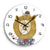 Child Wall Clock Lovely Lion My Wall Clock