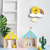 Children's Clock with Pendulum <br>Rainbow My Wall Clock