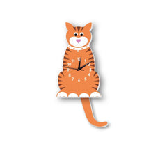 Children's Clock with Pendulum <br>The Cat My Wall Clock