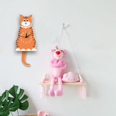 Children's Clock with Pendulum <br>The Cat My Wall Clock