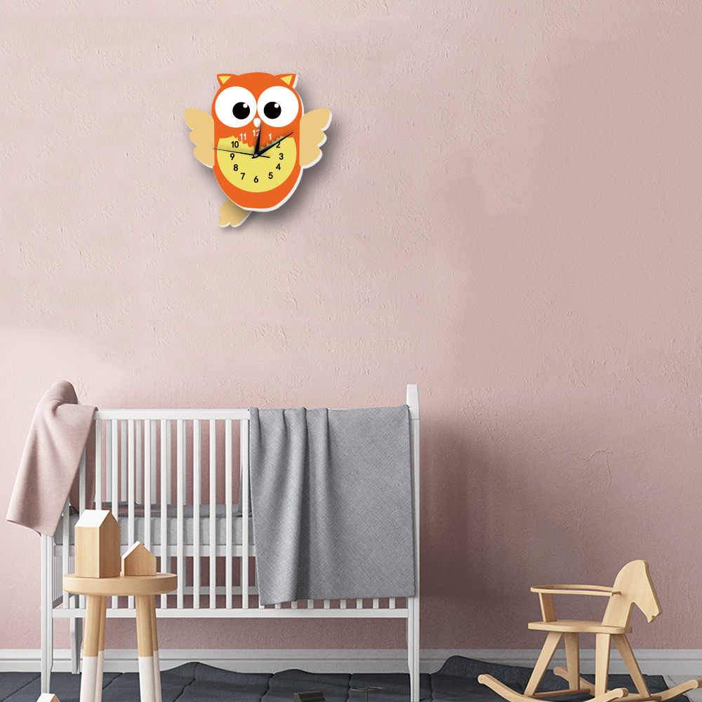 Children's Clock with Pendulum <br>The Owl My Wall Clock
