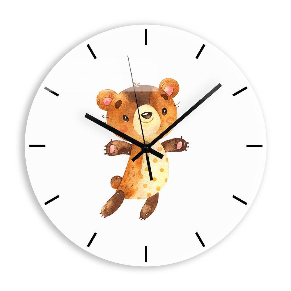 Children's Little Bear Wall Clock My Wall Clock