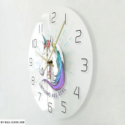 Children's Unicorn Wall Clock My Wall Clock