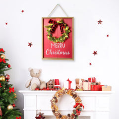 Christmas Wall LED Sign My Wall Clock