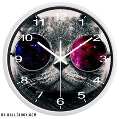 Clock Design Cat Galaxy My Wall Clock