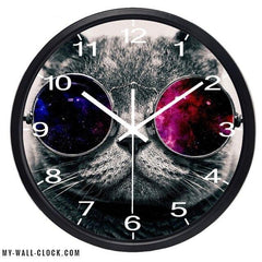 Clock Design Cat Galaxy My Wall Clock