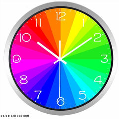 Clock design Colour panel My Wall Clock