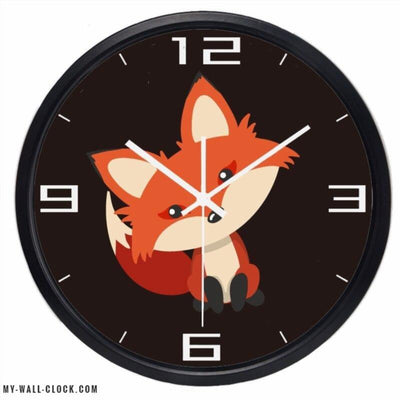 Clock Design Cute Fox My Wall Clock