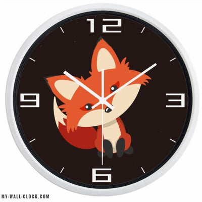 Clock Design Cute Fox My Wall Clock