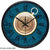Clock Design Golden Compass My Wall Clock