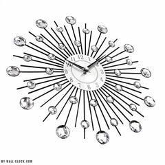 Clock design Metal and Diamonds My Wall Clock