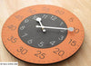 Clock Design Orange Circle My Wall Clock